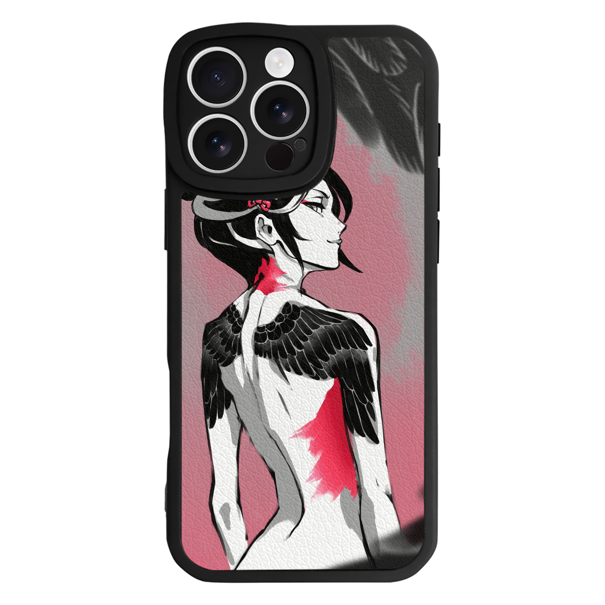 （画像用） ブリーチ BLEACH 【iPhone 16シリーズ対応】シリコンスマホケース（レザー調） 材質：シリコン